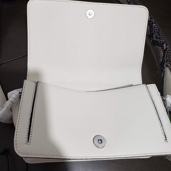 Sam Edelman Sally Boy  White  Leather Handbag - Picture 7 of 8